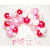 SZÍNES Színes Pink léggömb, lufi girland 70 db-os szett