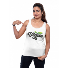  Színes Vegan logó - Női Atléta