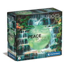 SZÍNES Vízesés Flow 500 db-os Peace puzzle Clementoni puzzle, kirakós
