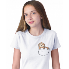  Színes zseb állat (Lajhár) - Gyerek Póló