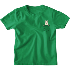  Színes Zsebminta Alpaka - Gyerek Póló