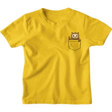  Színes Zsebminta Bagoly - Gyerek Póló gyerek póló