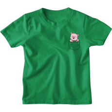  Színes Zsebminta Kis Disznó - Gyerek Póló