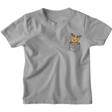  Színes Zsebminta Rénszarvas - Gyerek Póló gyerek póló