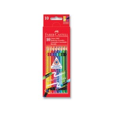  Színesceruza GRIP 2001 10db színes radírral színes ceruza