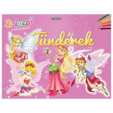Színező matricákkal - Tündérek gyermek- és ifjúsági könyv