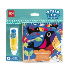  Színezőfüzet, vízbázisú, APLI Kids "Aqua Fun", dzsungel kreatív és készségfejlesztő