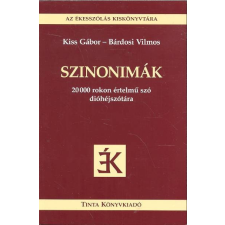  Szinonimák /20000 rokon értelmű szó dióhéjszótára egyéb könyv