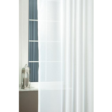 Szintetika Egyszínű voila kész függöny fehér 250x300cm lakástextília