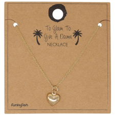  Szív alakú nyaklánc 1218-A nyaklánc