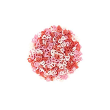  Szív alakú, tortadíszítő cukorkonfetti alapvető élelmiszer