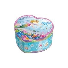  Szív alakú zenedoboz sellővel játékhangszer