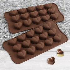 Szív bonbon készítő edény