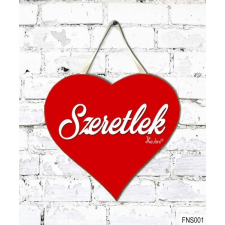  Szív tábla falra, szeretlek ajándéktárgy