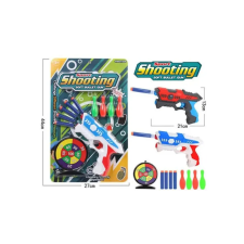  Szivacs golyós fegyver céltáblával katonásdi