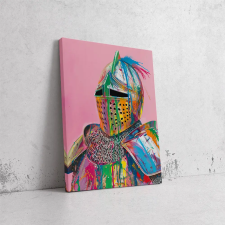  Szivárványos Lovag - Pop Art Vászonkép dekoráció