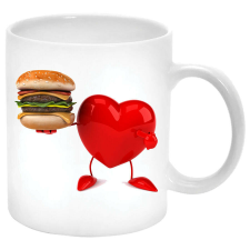  Szívecske hamburgerrel Bögre bögrék, csészék