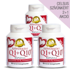  Szívünkért Q1+Q10 2+1 Akció vitamin és táplálékkiegészítő
