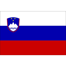  Szlovén zászló 90 x 150 cm dekoráció