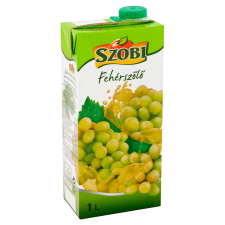 Szobi fehérszőlő üdítő 12% 1l alapvető élelmiszer