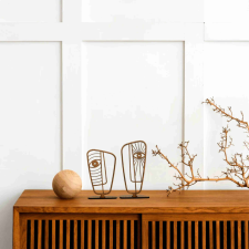  Szobrocska mindent látó szem dekorációs kellék