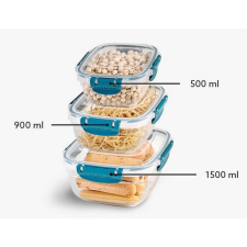  Szögl.Ételtartó 3Db-Os Pat.Zár30807 papírárú, csomagoló és tárolóeszköz