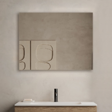  Szögletes natúr tükör (világítás nélkül 180x70 cm fürdőszoba bútor