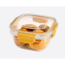  Szögletes patentzáras ételtároló 500ml DÜ318 papírárú, csomagoló és tárolóeszköz