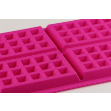  Szögletes szilikon gofrisütő sütés és főzés