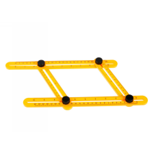 Szögmérő járólapozáshoz 240 x 120 mm ABS mérőműszer