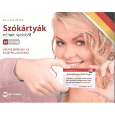  Szókártyák német nyelvből B1 szinten /Újrakezdőknek és középhaladóknak nyelvkönyv, szótár