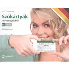 Szókártyák német nyelvből B2 szinten /Haladóknak nyelvkönyv, szótár