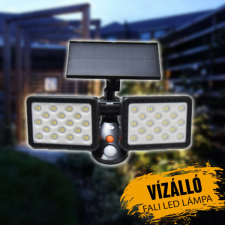 Szolár fali LED lámpa - W770A kültéri világítás