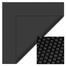 Szolártakaró medencéhez medencetakaró 5x8 m 140µ PE fólia fekete 61728 medence