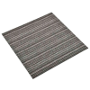  Szőnyeg 20 pcs Csíkozott antracitszürke 50 x 50 cm
