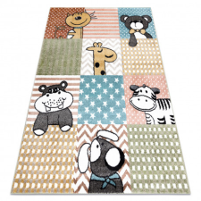  Szőnyeg FUN Pets gyerekeknek, állatok színes 140x190 cm lakástextília
