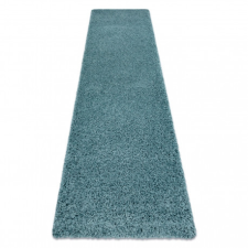  Szőnyeg, Futó szőnyegek SOFFI shaggy 5cm kék - a konyhához és a folyosóra 70x200 cm lakástextília