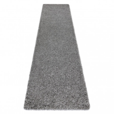  Szőnyeg, Futó szőnyegek SOFFI shaggy 5cm szürke - a konyhához és a folyosóra 70x300 cm lakástextília