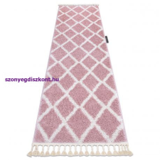  Szőnyeg, futószőnyeg BERBER TROIK rózsaszín -70x250 cm lakástextília