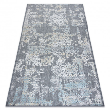  Szőnyeg Structural SOLE D3812 Dísz lapos szövött szürke / bézs 140x190 cm lakástextília
