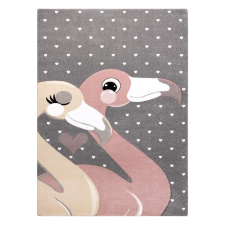 Szőnyeg TINIES FLAMINGOS szín szürke 140x190 Hakano lakástextília