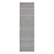 Szőnyeg VINEA szín fekete stílus boho 80x250 Hakano lakástextília