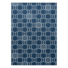 Szőnyeg WINK HEXAGON szín kék 140x200 Hakano lakástextília