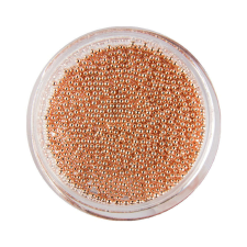 Szórógyöngy / Kaviár - rose gold - 0,8 mm (fém) körömdíszítő