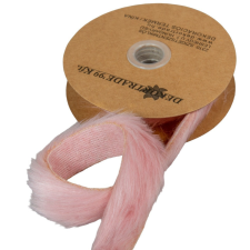  Szőrös szalag 2,5cmx2m dekorációs kellék