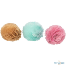  Szőrös zörgő labda 3cm /1db TRX 4123 játék macskáknak