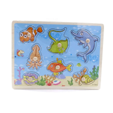 Szoti Fa puzzle - bedugós, tengeri állatok - 72228 puzzle, kirakós