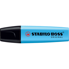  Szövegkiemelő 2-5mm, vágott hegyű, STABILO Boss original kék filctoll, marker