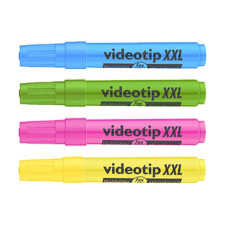  Szövegkiemelő ICO Videotip XXL 1-4mm 4db-os készlet filctoll, marker