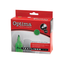 Szövegkiemelő OPTIMA zöld filctoll, marker